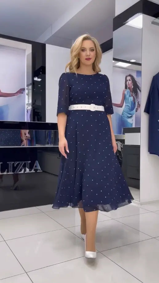 【50% ZNIŻKI】【S-5XL】2024 nowa elegancka sukienka wiosenna