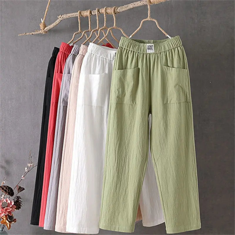 【Kup 1, a 1 dostaniesz gratis】【S-4XL】2024 Luźne spodnie damskie Wygodne spodnie casualowe 