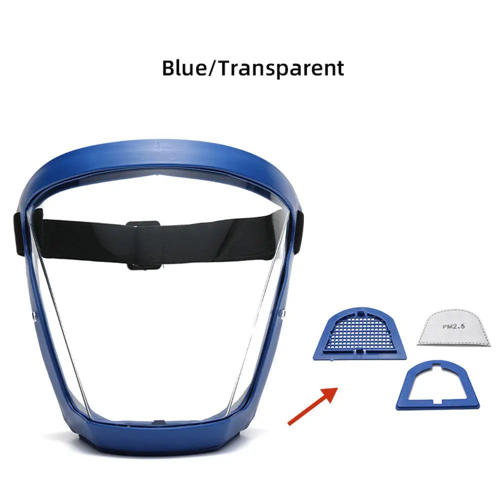 【Reducere foarte scăzută】【2/3/4 bucăți】Mască de protecție transparentă de înaltă rezoluție, confortabilă, respirabilă și rezistentă la ceață