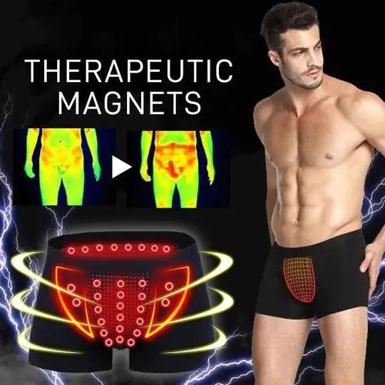 🔥 Promocja 50% TANIEJ🔥Majtki męskie Magnet Therapy (6 SZT.) 