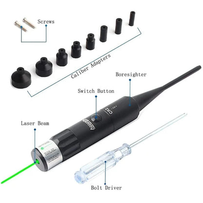 【🔥Kup 1, a 2 dostaniesz gratis】🎉Regulowany czerwony zestaw celowniczy laserowy 
