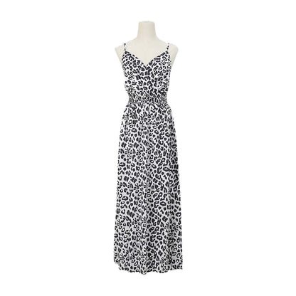 S-2XL-2024 Rochie de vară cu imprimeu leopard
