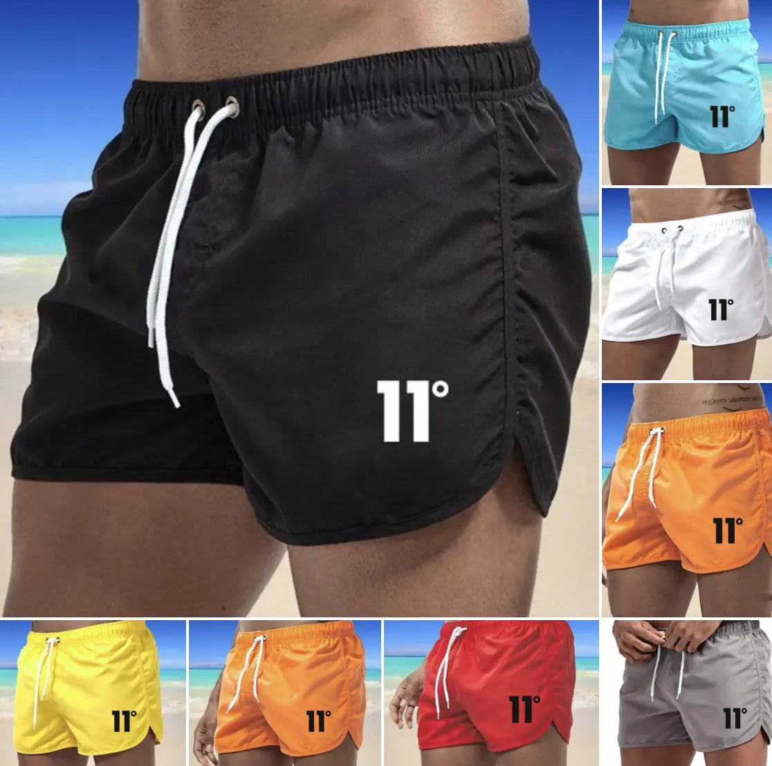 🔥【70% ZNIŻKI】【Kup 1, a 2 dostaniesz gratis】【M-3XL】2024 Męskie modne wielokolorowe spodenki kąpielowe z nadrukiem 