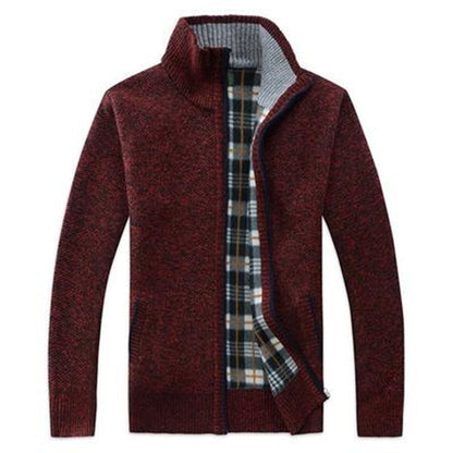 【M ~ 3XL】 2023 nou pulover largi pentru bărbați de toamnă și iarnă cu fermoar cu guler înalt dimensiune mare