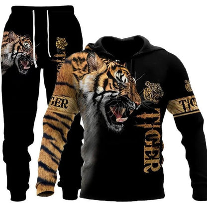 🔥【Promocja poza sezonem】【S-6XL】Zestaw odzieży męskiej z nadrukiem cyfrowym 3D 